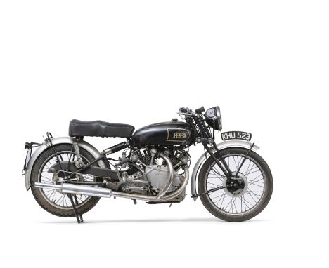 Property of a deceased's estate 1947 Vincent-HRD 998cc Series-B RapideRegistration no. KHU 523Frame no. R2073 Rear frame no. 