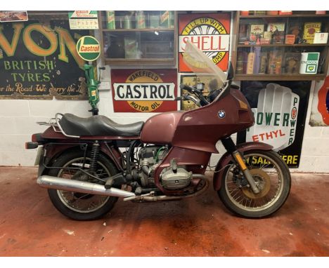1984 BMW R80 TICRegistration no. A701 JBJFrame no. 6212180Engine no. 6212180BMW's first 'R80' (nominally 800cc) model was the