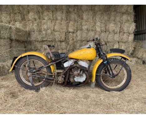 1942 Harley-Davidson 739cc WLA ProjectRegistration no. not registeredFrame no. to be advisedEngine no. 42WLA 36240Introduced 