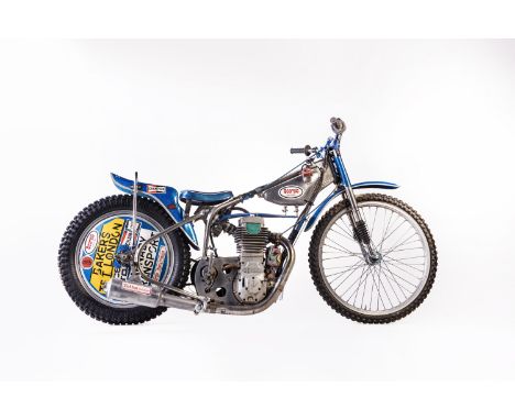 Offered from The Forshaw Speedway Collection c.1986 Scorpio GM Speedway Racing MotorcycleFrame no. 106Engine no. 87232 SL THR