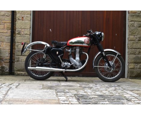 1954 BSA 500cc 'B33' SpecialRegistration no. not registeredFrame no. CB31-392Engine no. X B34 280This BSA B33 Special is a mi