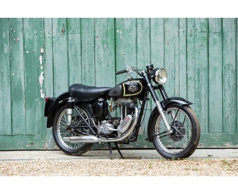 1952 AJS 497cc Model 18SRegistration no. not registeredFrame no. 68753 Engine no. 52/18S 21126Associated Motor Cycles announc