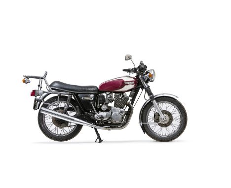 1976 Triumph 740cc T160 TridentRegistration no. MYE 306PFrame no. JK05594Engine no. JK05594Of BSA-Triumph's two flagship thre