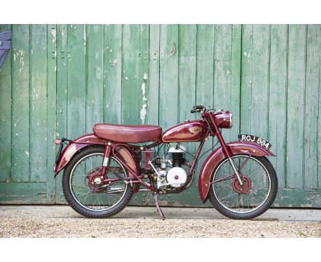 1955 Sun 197cc ChallengerRegistration no. ROJ 884Frame no. VMC5348AEngine no. to be advisedBirmingham-based Sun started life 