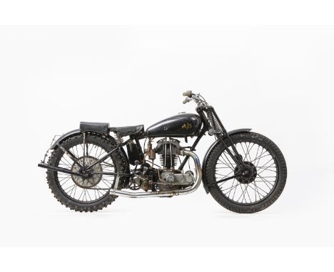 c.1930 AJS 350cc OHVRegistration no. not registered (See text)Frame no. 127550Engine no. KR6 TT (also stamped BJONES to left 