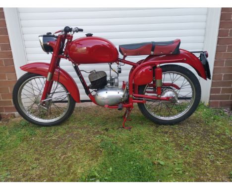 1952 Alpino 125ccRegistration no. PSX 413Frame no. S1449Engine no. 125/03492Having manufactured motorcycles from 1925 to 1929