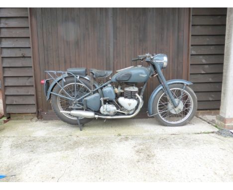 Offered from the estate of the late Ernie Hall 1956 Triumph 498cc TRWRegistration no. XSJ 307 (see text)Frame no. 23686NAEngi
