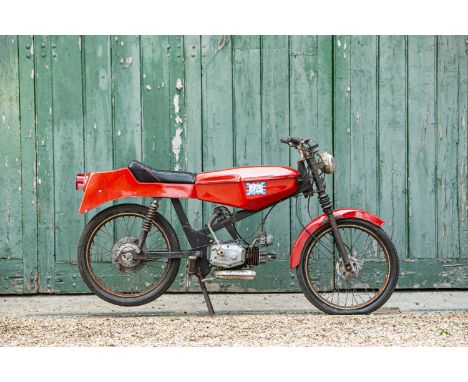 1977 AJW 50cc Fox Cub MopedRegistration no. not registeredFrame no. 1061 Engine no. 1275Founded in Exeter by publisher Arthur