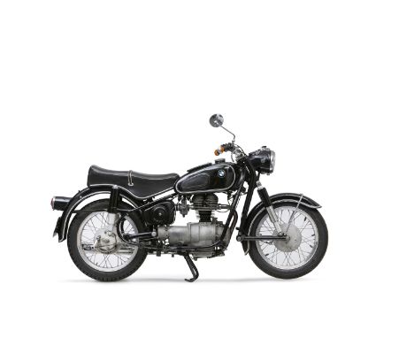 1964 BMW 247cc R27Registration no. BFW 656BFrame no. 383341Engine no. 384515BMW's first new post-WW2 model was a 'single', th