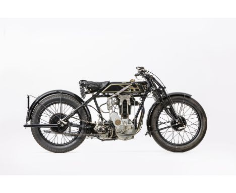 1928 Sunbeam 493cc Model 9Registration no. UA 4789Frame no. D3042Engine no. L2036•Ridden throughout WW2 by its original owner