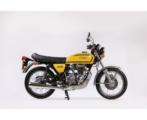 1980 Honda CB400FRegistration no. XVH 31VFrame no. CB400F-1086510Engine no. CB400FE-1082357Now regarded as one of the classic