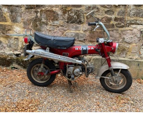 1973 Honda ST70 Dax 'Mini Bike'Registration no. HOX 737LFrame no. ST70-144249Engine no. ST70E-128699With the launch of the CZ