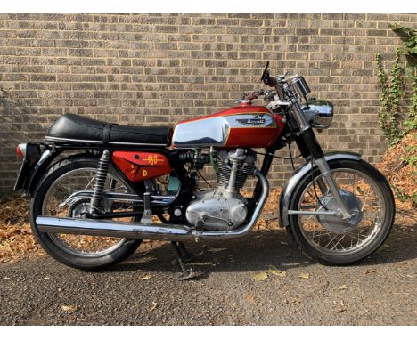 1969 Ducati 450 MkIII DesmoRegistration no. HWR 162GFrame no. DM450 451100Engine no. DM450 451100•Eleganza prize winner•2019 