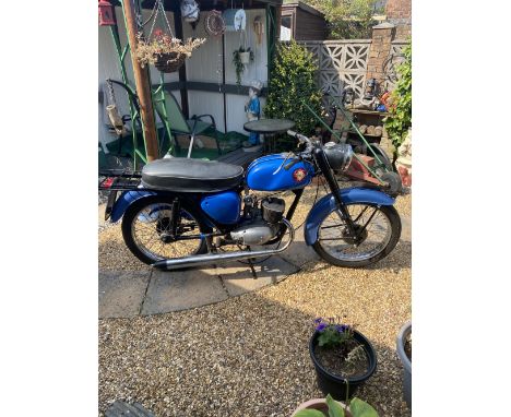 1966 BSA 172cc D7 Bantam SuperRegistration no. LEA 442E (see text)Frame no. D7 6990Engine no. GD7 6990Many a now-mature motor
