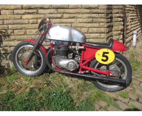 1956 Jawa 500cc Grand Prix Racing MotorcycleFrame no. P-500-36Engine no. P-500-36•One of four built in 1956•Sold by the facto