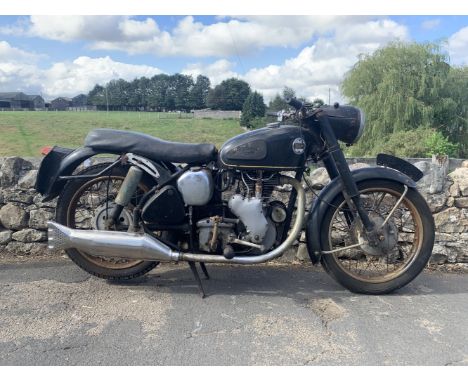 From the estate of the late David Atkinson 1958 Velocette 499cc ViperRegistration no. 221 XVFFrame no. RS 10758Engine no. VR 