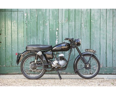 1956 Excelsior 147cc CourierRegistration no. LJU 671Frame no. 5PC/206 Engine no. C/1611After WW2 Excelsior concentrated on th