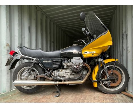 1976 Moto Guzzi 850T3 &amp; Hedingham SidecarRegistration no. NRY 915PFrame no. 100594Engine no. 100594Introduced in 1974, th