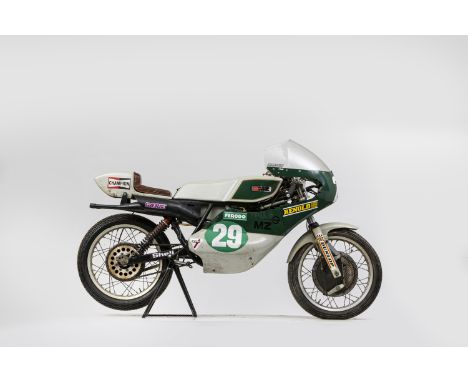 Property of the late Warrick Blackwell c.1974 MZ RE250 Grand Prix Racing Motorcycle ProjectFrame no. 3161Engine no. St 111•Fo