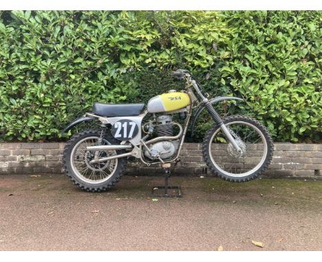   BSA 441cc B44 Victor Scrambler SpecialRegistration no. not registeredFrame no. 0292002 MCMEngine no. B44R 599Its 420cc engi