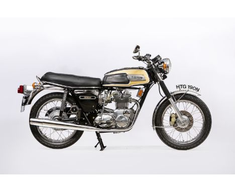 1975 Triumph 750cc T150V TridentRegistration no. HTG 190NFrame no. T150V NK45343Engine no. T150V NK45343•An older restoration