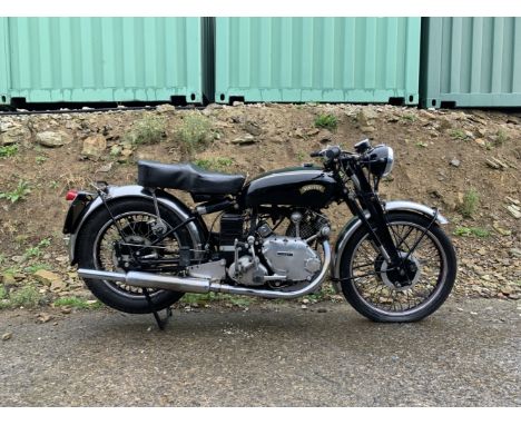 From the estate of the late David Atkinson 1952  Vincent 498cc Series-C CometRegistration no. NGK 489Frame no. RC/1/11157 Rea