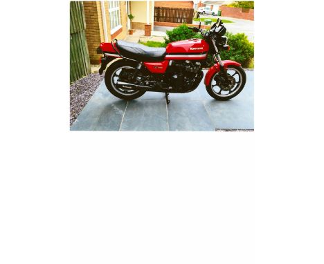 1983 Kawasaki GPz1100 Registration no. JWR 101YFrame no. KZT10B-008328Engine no. KZT10BE008247Topping Kawasaki's range for 19