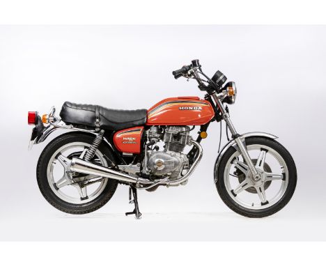 1978 Honda CB400A HondamaticRegistration no. XPY 139SFrame no. CB400A-2003634Engine no. CB400AE-2003668Honda first offered a 