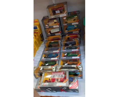 22 Boxed Corgi Classics 