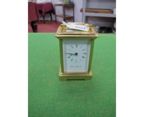 The London Clock Co, Brass Carriage Clock.
