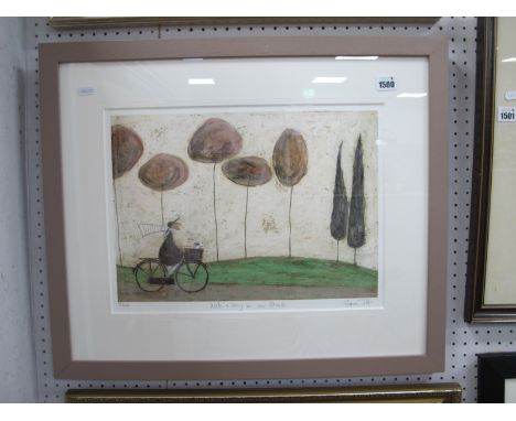 Sam Toft (British Born 1964), 'With a Song in Our Hearts', limited colour print of 295, signed and titled to border, 28.5 x 4