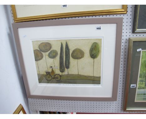 Sam Toft (British Born 1964), 'With The Wind in Their Ears', limited edition colour print of 295, signed and titled to border