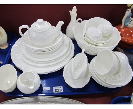 Wedgwood and Coalport 'Countryware' Table China, of twenty six pieces, including small teapot, 20.5cm diameter bowl, and two 