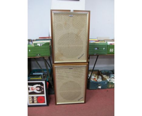 A Pair of Sonics Custom Services Speakers, Speaker System, AS-400A, Tokyo Japan.