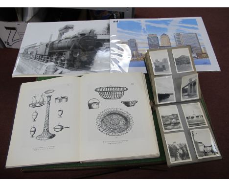 Wolf Mankowitz : Wedgwood, pub. Spring Books 1966; a large black and white photograph Fort William Station, Jonathan Chapman 