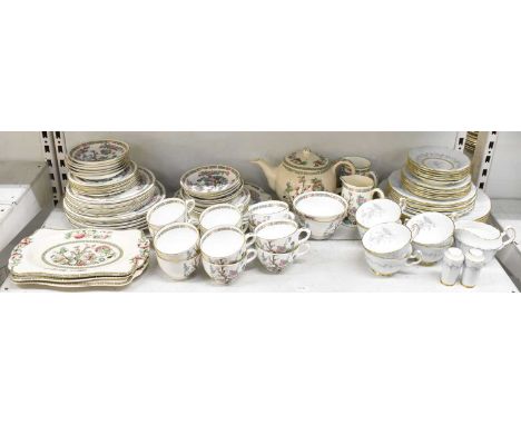 HAMMERSLEY &amp; CO; a part tea and dinner service, decorated in the 'Indian Tree' pattern, and a Northumbria part tea servic
