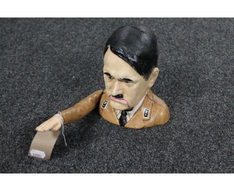 A cast iron novelty nutcracker - Hitler 