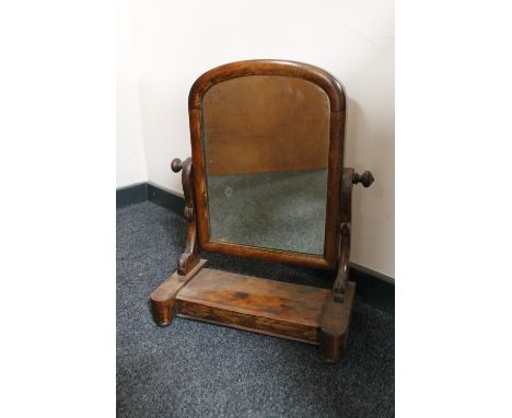 A Victorian toilet mirror 