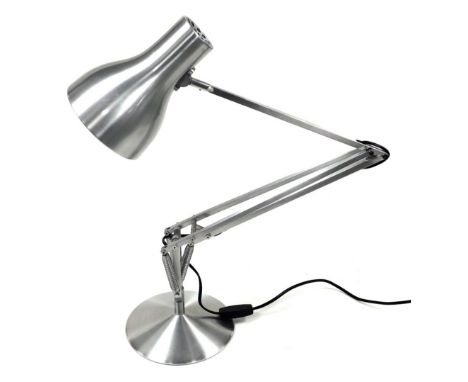 An Anglepoise burnished metal table lamp, type 75, 80720.