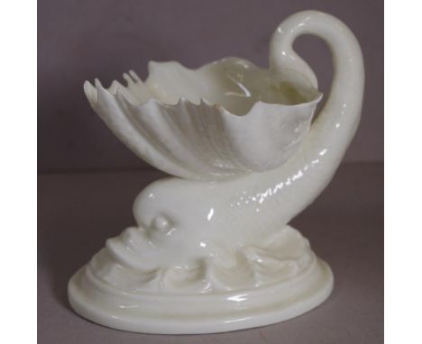 Royal Worcester fish footed shell dish H11cm approx