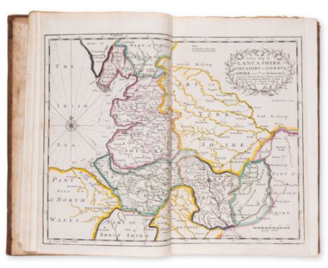 Leigh (Charles) The Natural History of Lancashire, Cheshire, and the Peak, in Derbyshire, first edition, engraved portrait fr