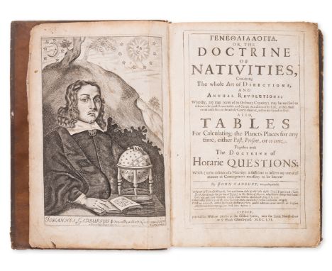 Astrology.- Gadbury (John) Genethlialogia [grace]. Or, The Doctrine of Nativities, Containing the whole Art of Directions, an