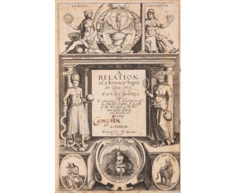 Levant.- Sandys (George) A Relation of a Journey begun An: Dom: 1610...Containing a description of the Turkish Empire, of Aeg