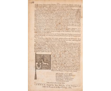 Prophecy.- Mystery of Ambras Merlins (The), Standardbearer Wolf, and last Boar of Cornwall. With sundry other Misterious Prop