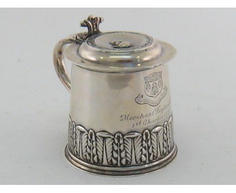 A miniature silver tankard of Charles II style by D. &amp; J. Wellby, London, 1927, made to commemorate the 600th anniversary