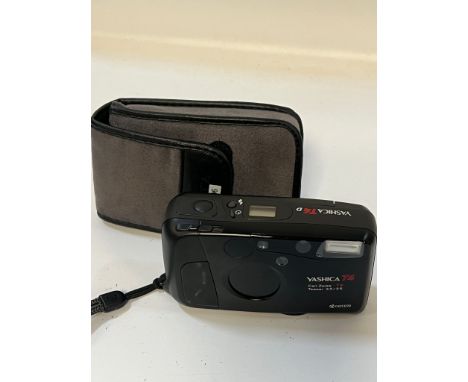 Yashica T4 D Carl Zeiss film point and shoot camera 