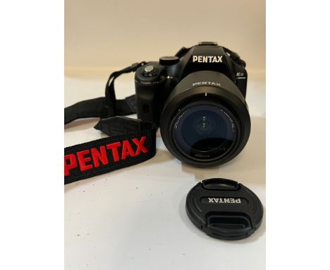 A Pentax K X digital camera 
