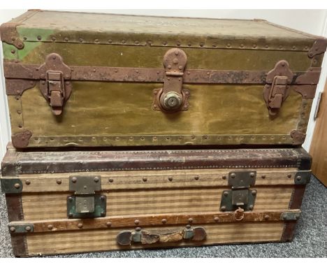 Two Trunks: one ex WW2 US Army 