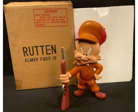 A Warner Brothers Looney Tunes model, Elmer Fudd, 38cm, c.2000, boxed 