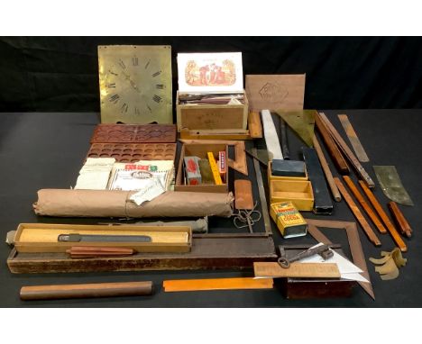 Artist's Equipment - George Rowney and Co solid watercolour paint blocks, assorted, others Reeves and Sons, Winsor and Newton